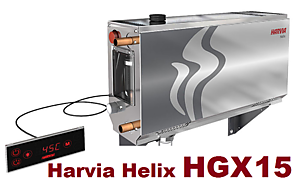 HARVIA Helix HGX15 / Мощность 15 кВт / Цена 121 000 руб.